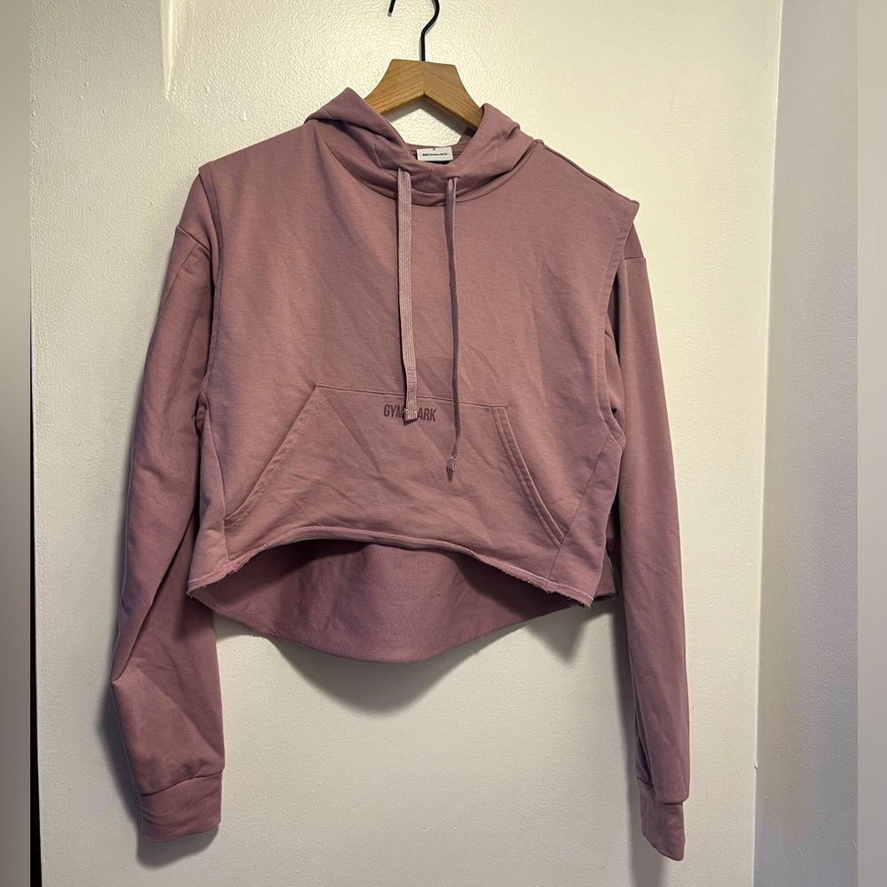Gymshark women’s cropped hoodie